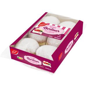 GUT&GÜNSTIG Berliner Mehrfrucht 6ST 450g