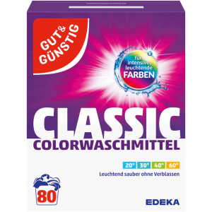 GUT&GÜNSTIG Порошок для цветного белья классический 80WL 5,2kg