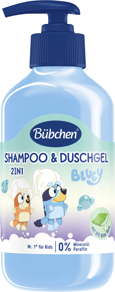 Bübchen Shampoo & Duschgel Bluey 250ml