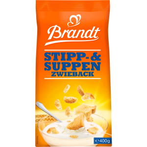 Brandt Stipp- und Suppenzwieback 400g