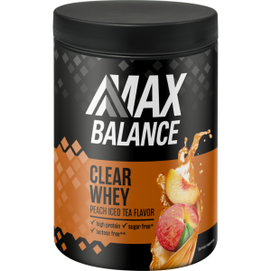 Max Balance Clear Whey Eistee Pfirsich 300g