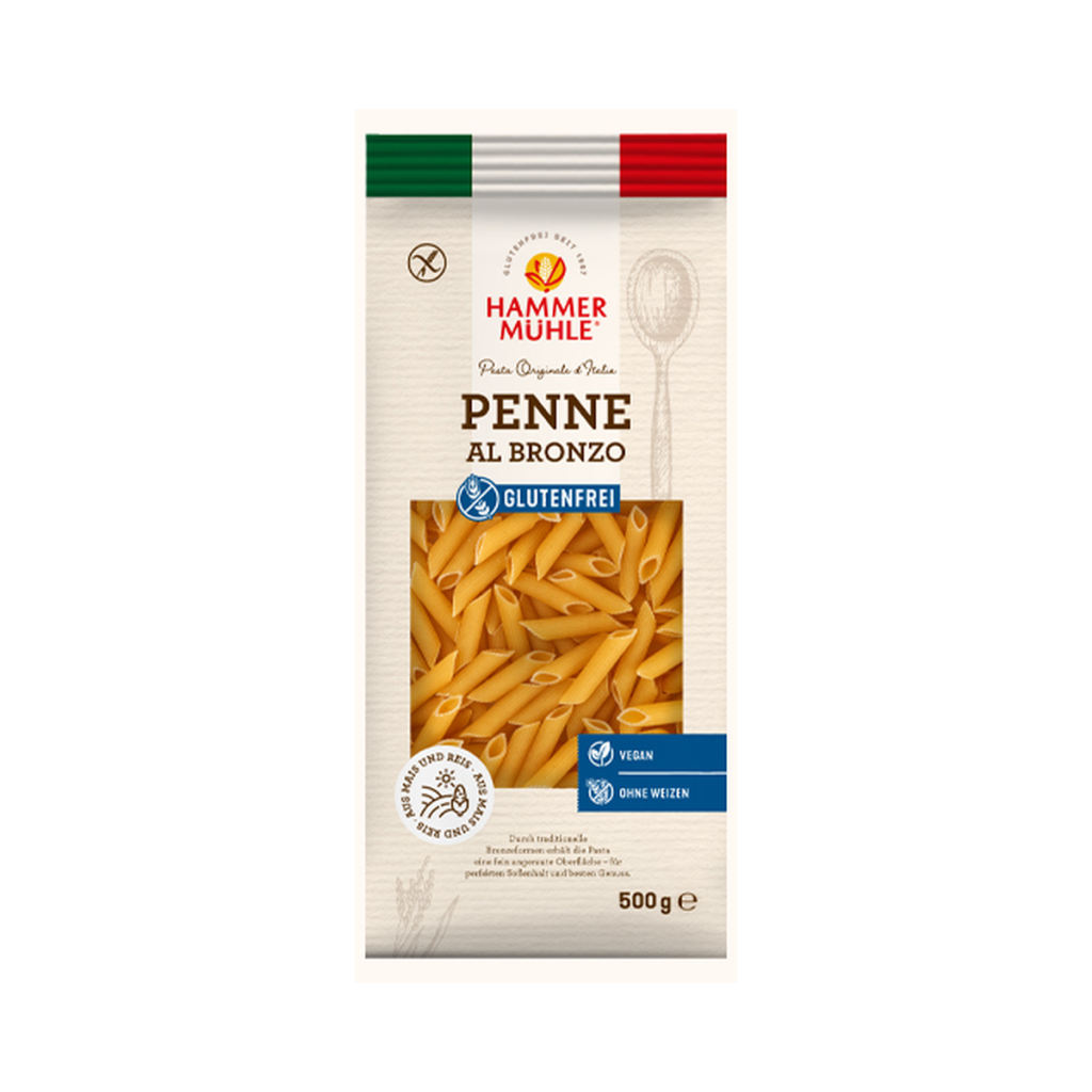 Hammermühle Penne al Bronzo glutenfrei 500g