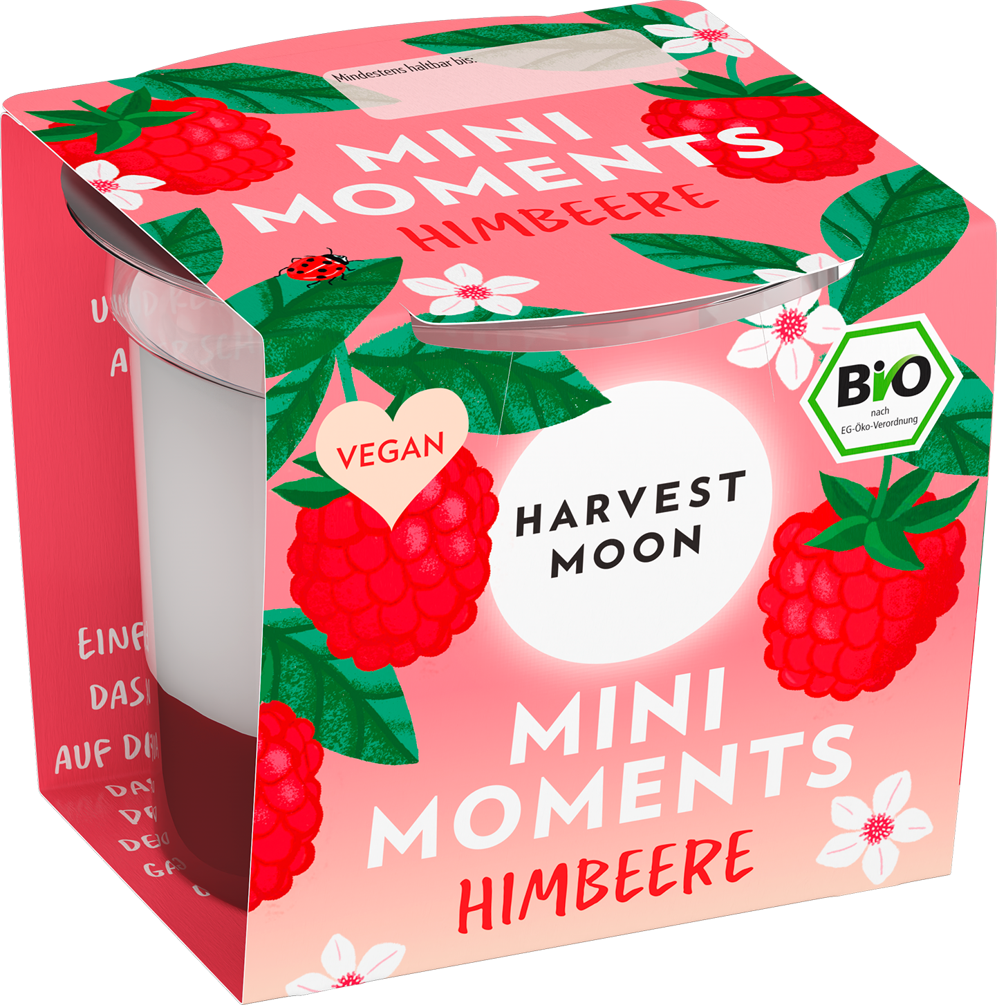 Bio Harvest Moon Mini Moments Himbeere vegan 100g