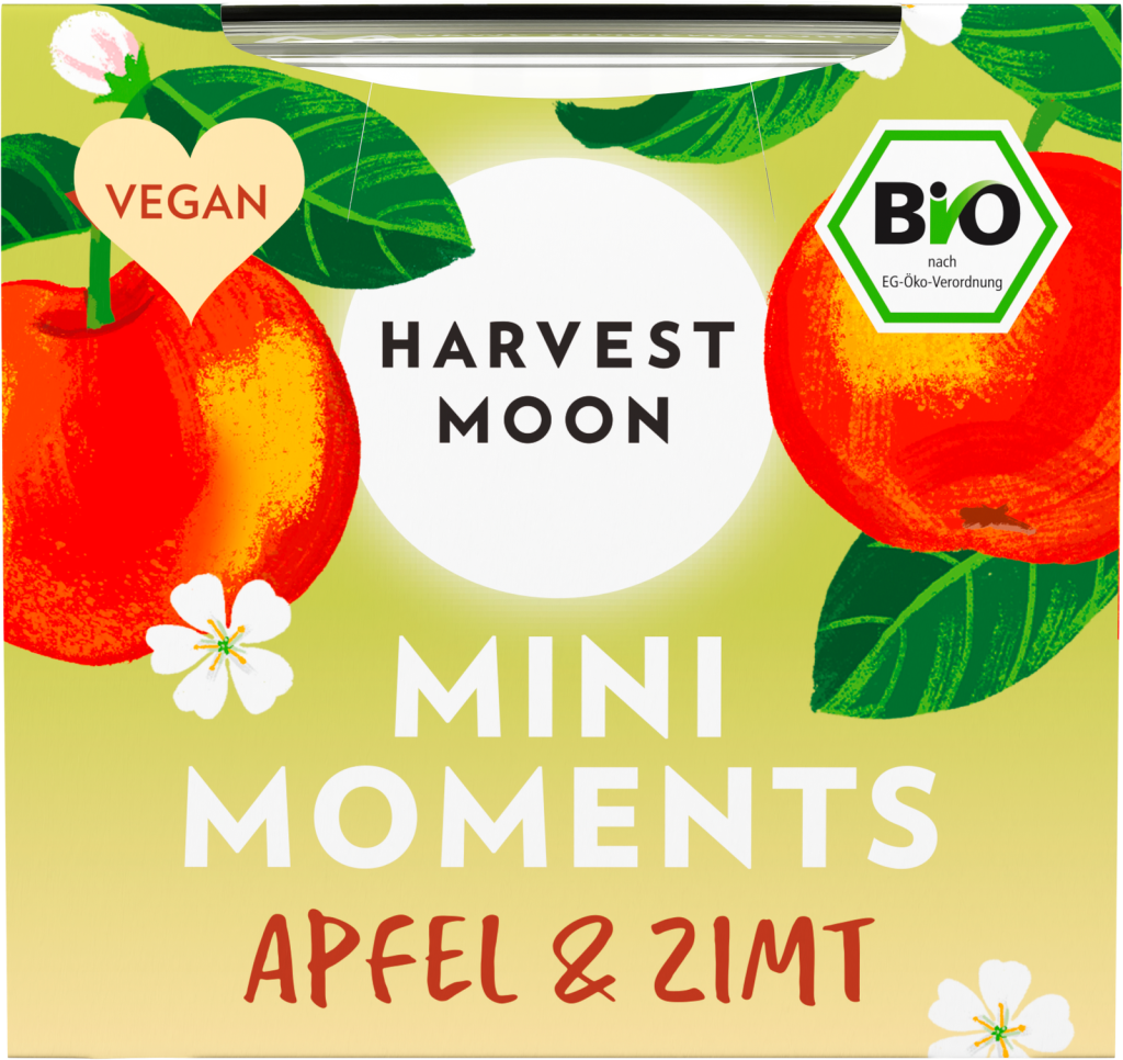 Bio Harvest Moon Mini Moments Apfel-Zimt vegan 100g