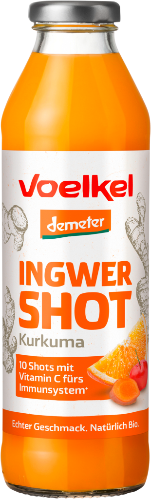 Demeter Voelkel Ingwer Shot Kurkuma 0,5l