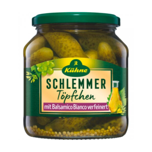 Kühne Schlemmertopf mild würzige Gürkchen 530g
