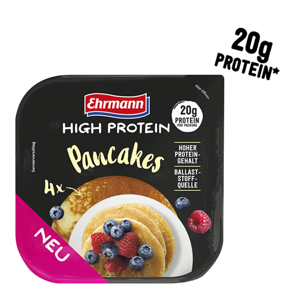 Ehrmann Pancake Protein Plain 4ST 160g