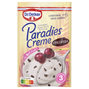 Dr.Oetker Paradies Creme Stracciatella für 300ml 66g