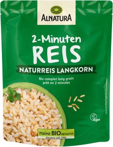 Bio Alnatura 2 Minuten Naturreis Langkorn 250g