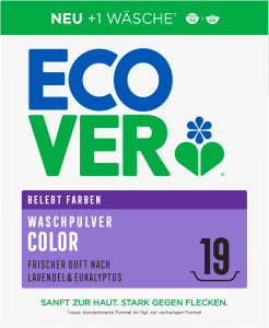 Ecover Color-Waschpulver Konzentrat 19WL 0,95kg