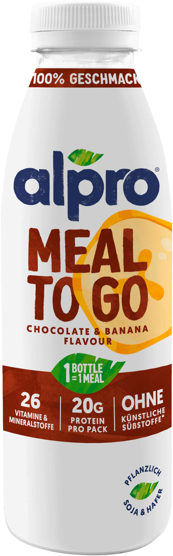 Alpro Meal to Go Schokolade-Banane 0,5l DPG