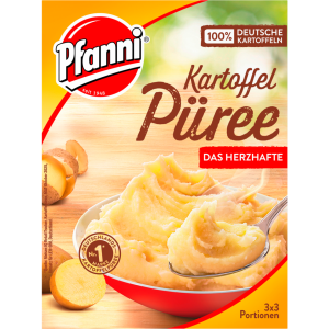 Pfanni Kartoffel Püree Herzhaft 3x3Por.f.1,5l 243g