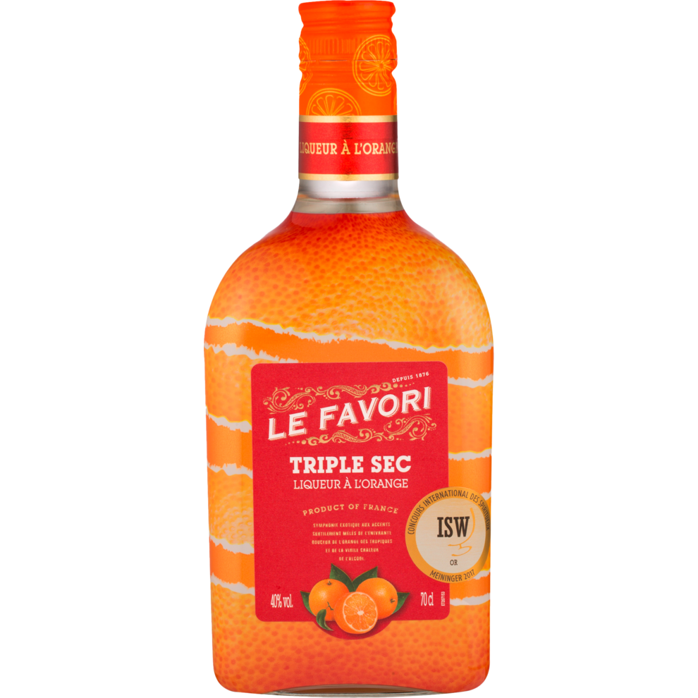 Le Favori Triple Sec Orangenlikör 40% 0,7l