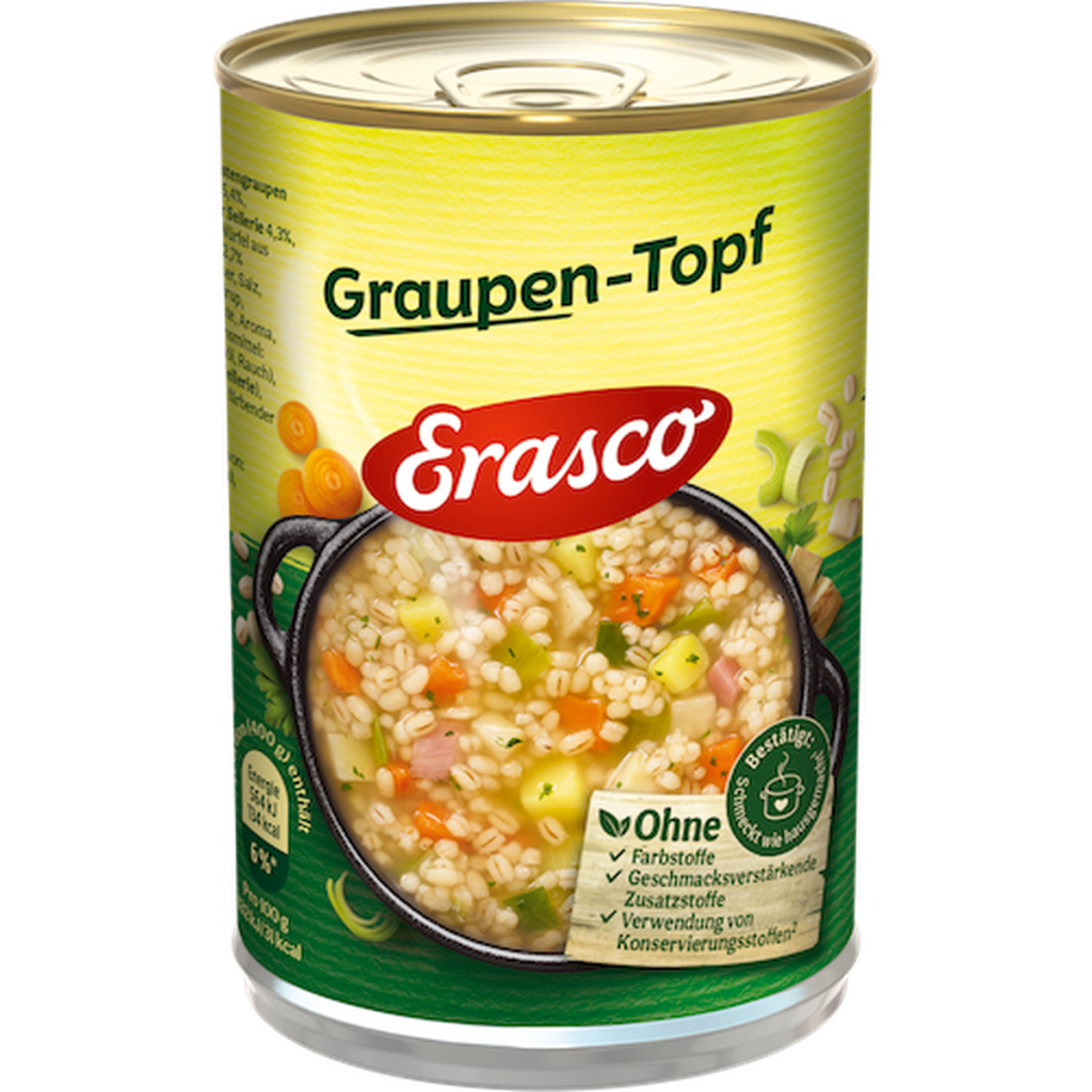 Erasco Graupentopf 400g