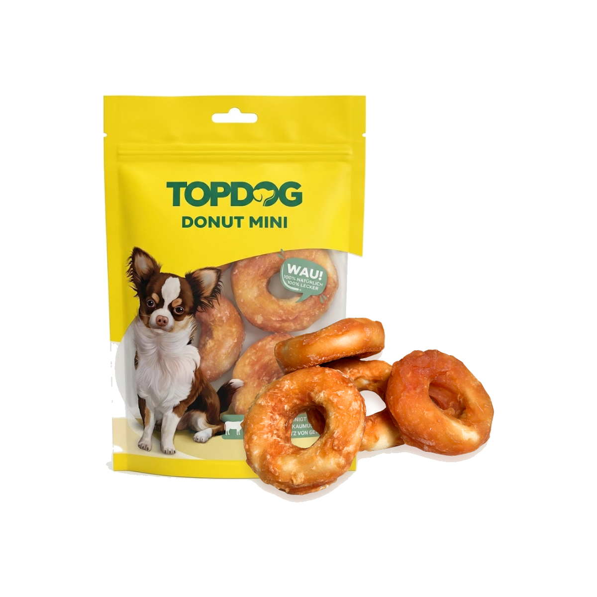 Top Dog Donut Mini 4ST 160g