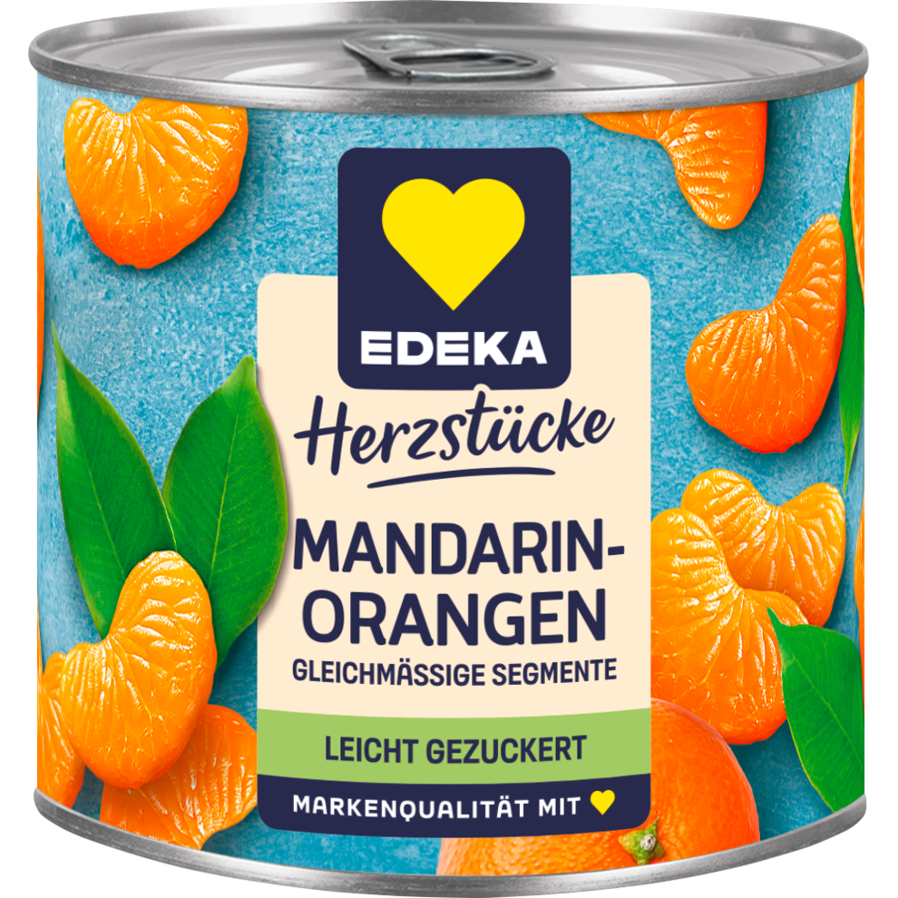 EDEKA Mandarin-Orangen leicht gezuckert 312g