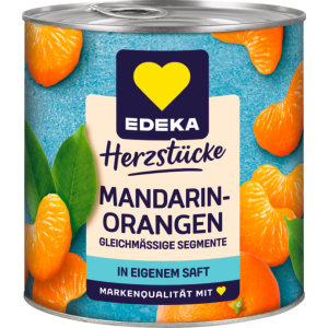 EDEKA Herzstücke Mandarin-Orangen in eigenem Saft 300g