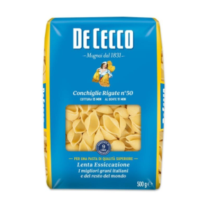 De Cecco Conchiglie Rigate 500g