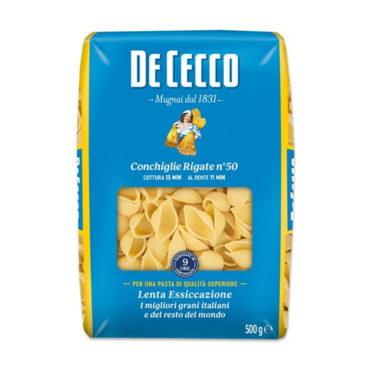 De Cecco Conchiglie Rigate 500g