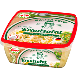 Popp griechischer Krautsalat 400g