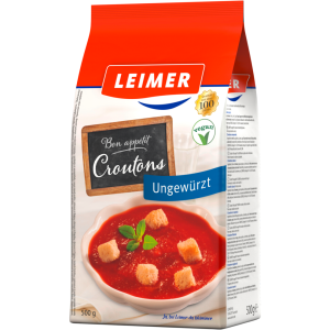 Leimer Croutons ungewürzt 500g