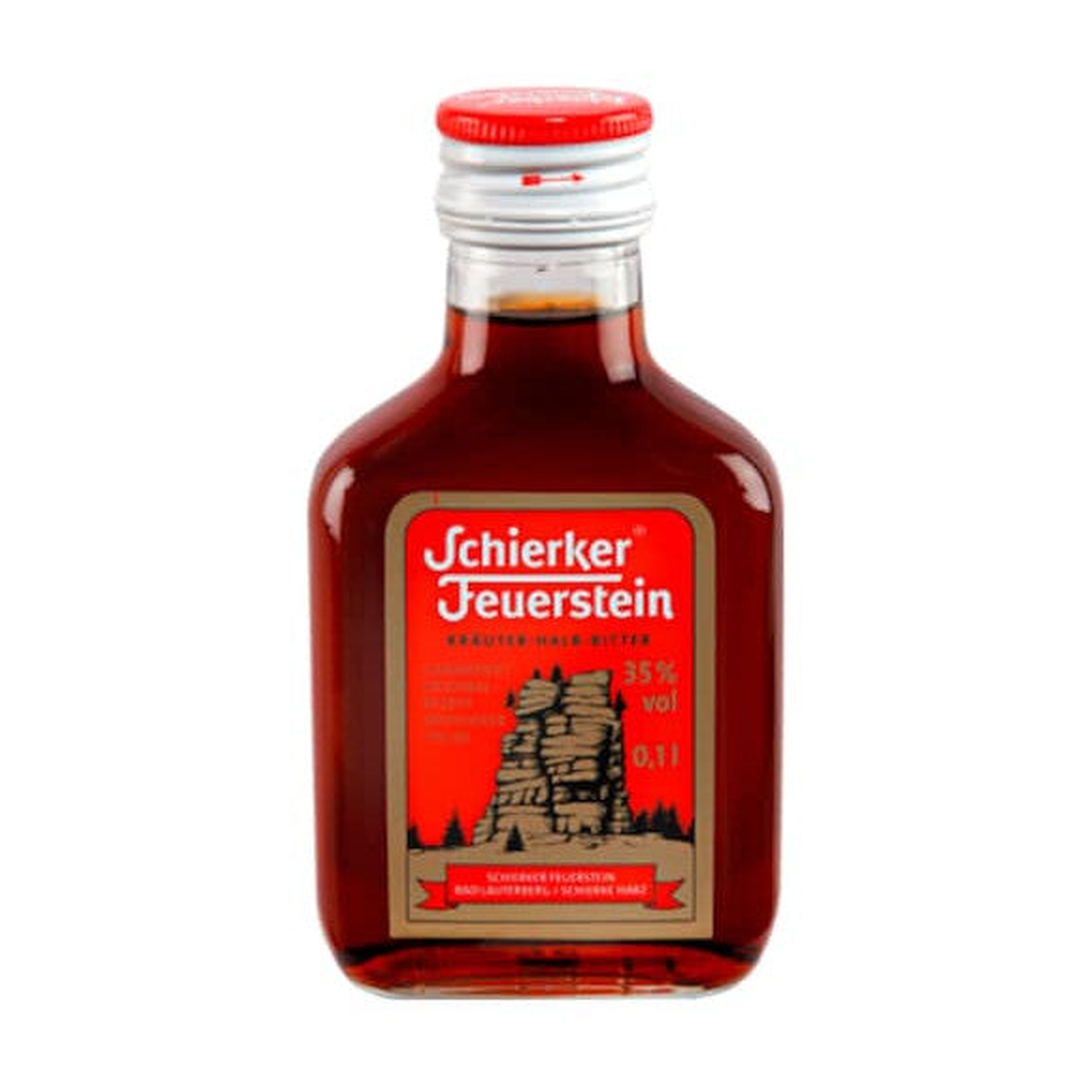 Schierker Feuerstein Kräuter-Halb-Bitter 35% 0,1l