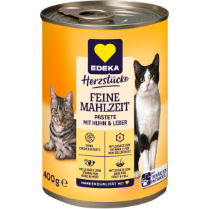 EDEKA Herzstücke Feine Mahlzeit Pastete mit Huhn&Leber 400g