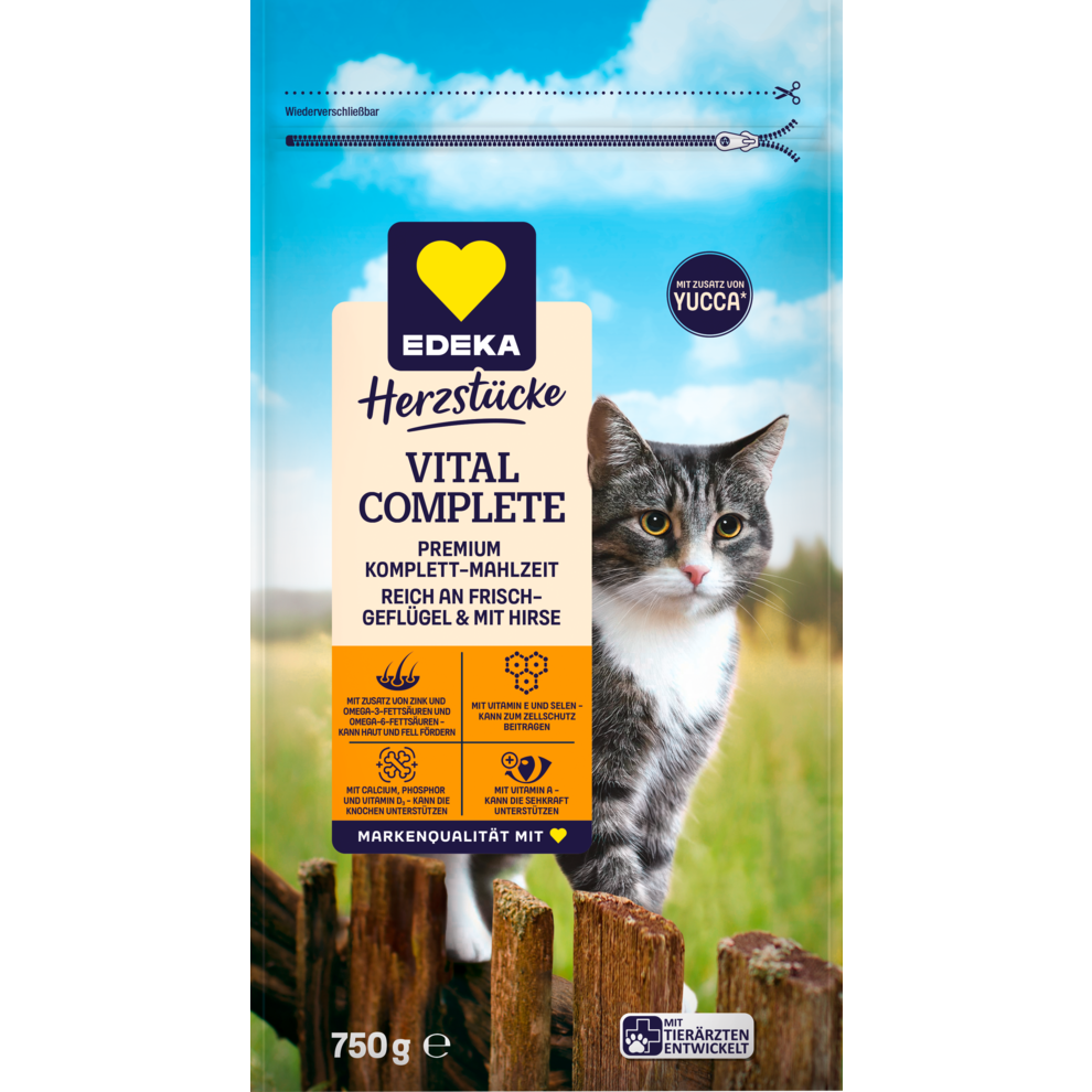 EDEKA Herzstücke Cat Vital Complete 750g