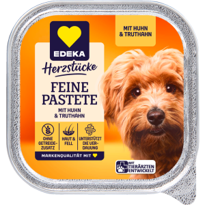 EDEKA Herzstücke Feine Pastete mit Huhn&Truthahn 150g
