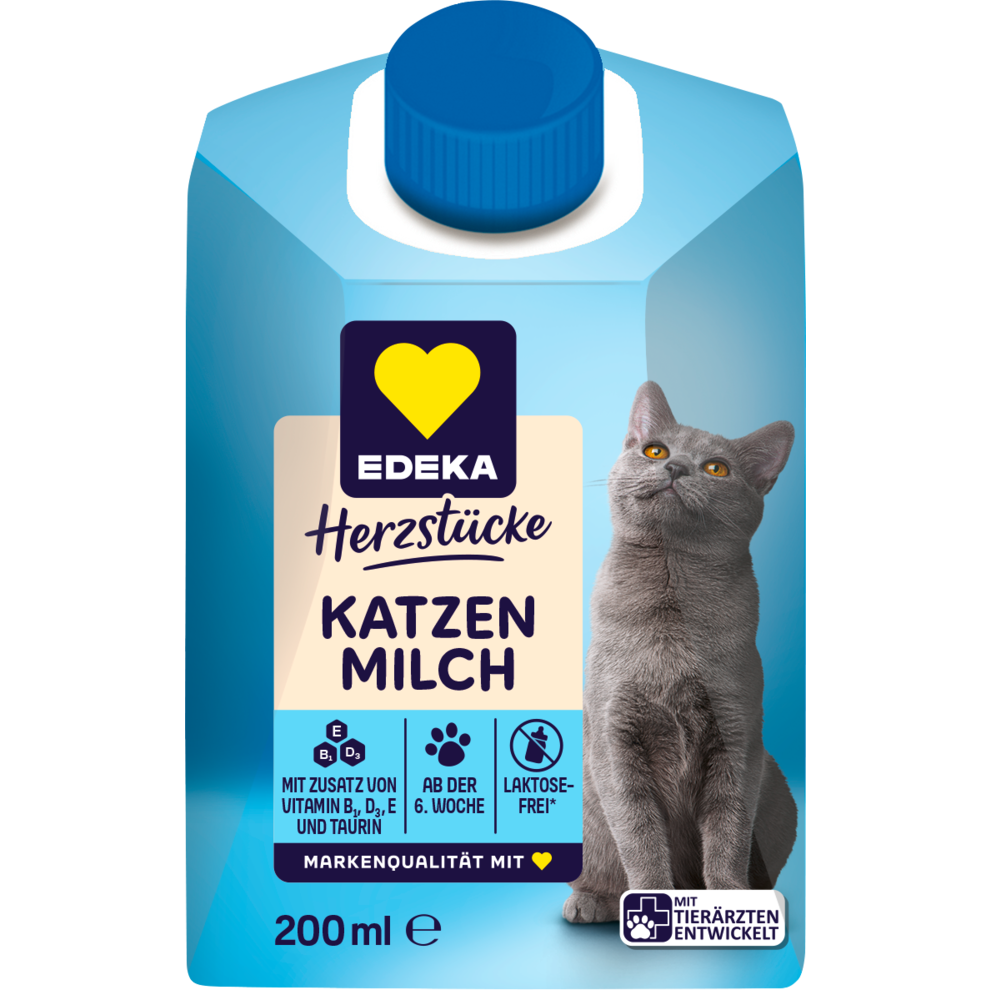 EDEKA Herzstücke Katzenmilch 200ml