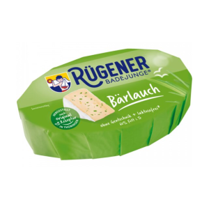 Rügener Badejunge Camembert der feine Bärlauch 60%Fett i.Tr.150g