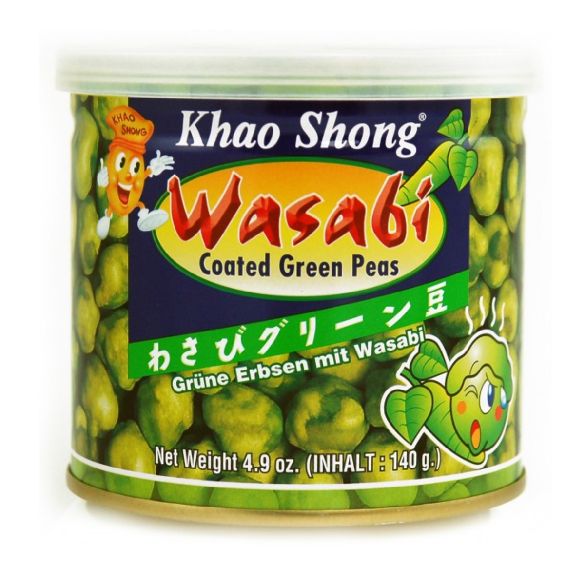 Khao Shong grüne Erbsen mit Wasabi 140g