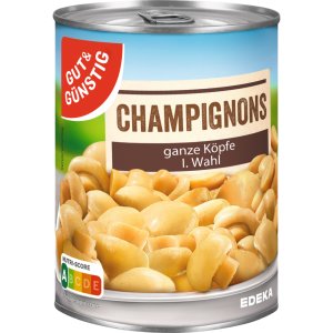 GUT&GÜNSTIG Шампиньоны 1.Wahl 400g