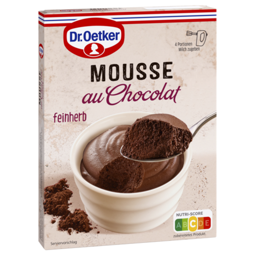 Dr.Oetker Mousse au Chocolat feinherb für 250ml 86g
