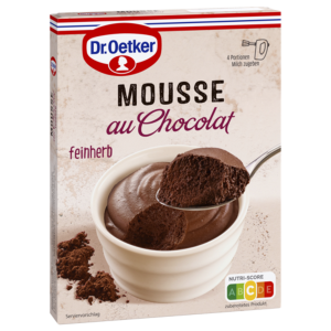 Dr.Oetker Mousse au Chocolat feinherb für 250ml 86g