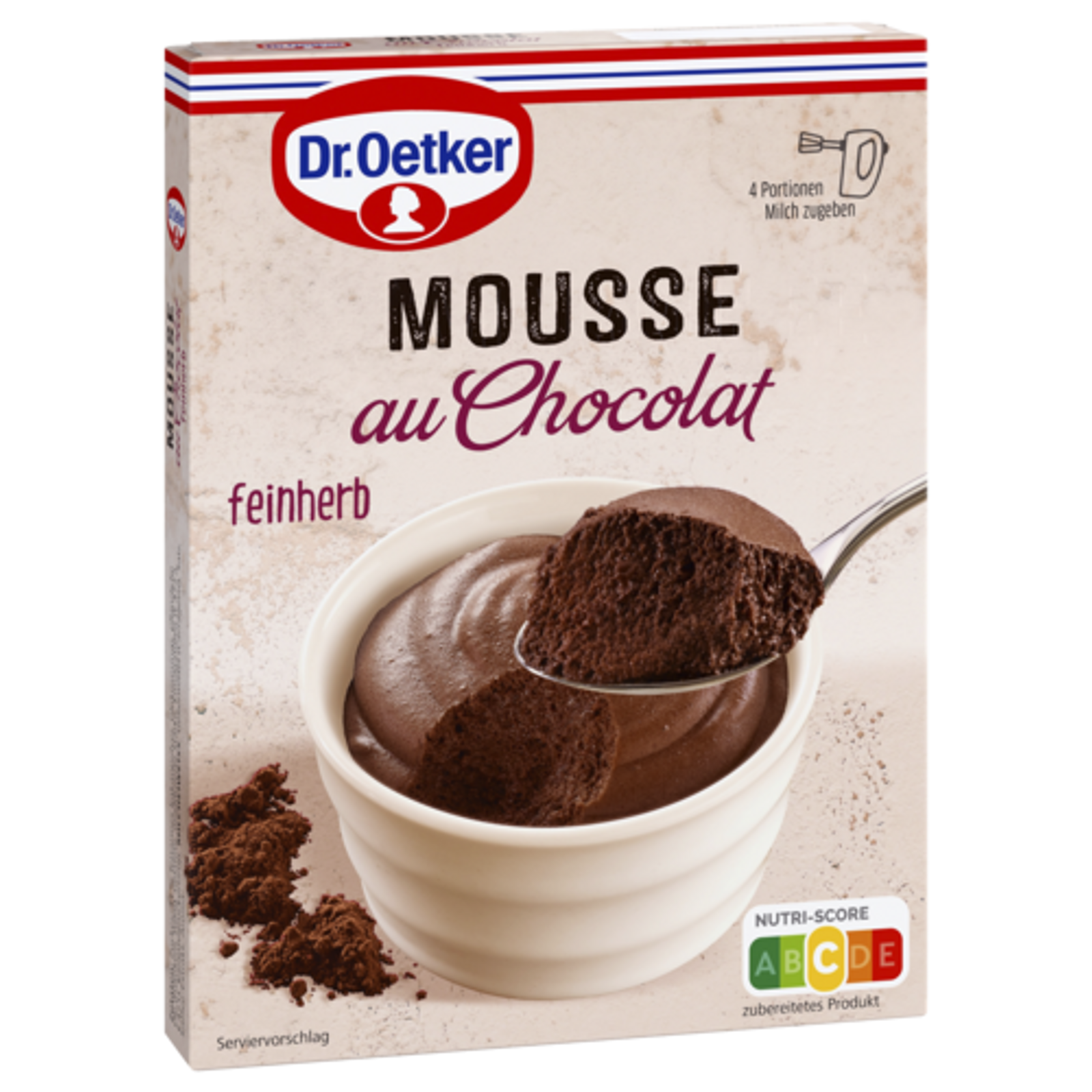 Dr.Oetker Mousse au Chocolat feinherb für 250ml 86g