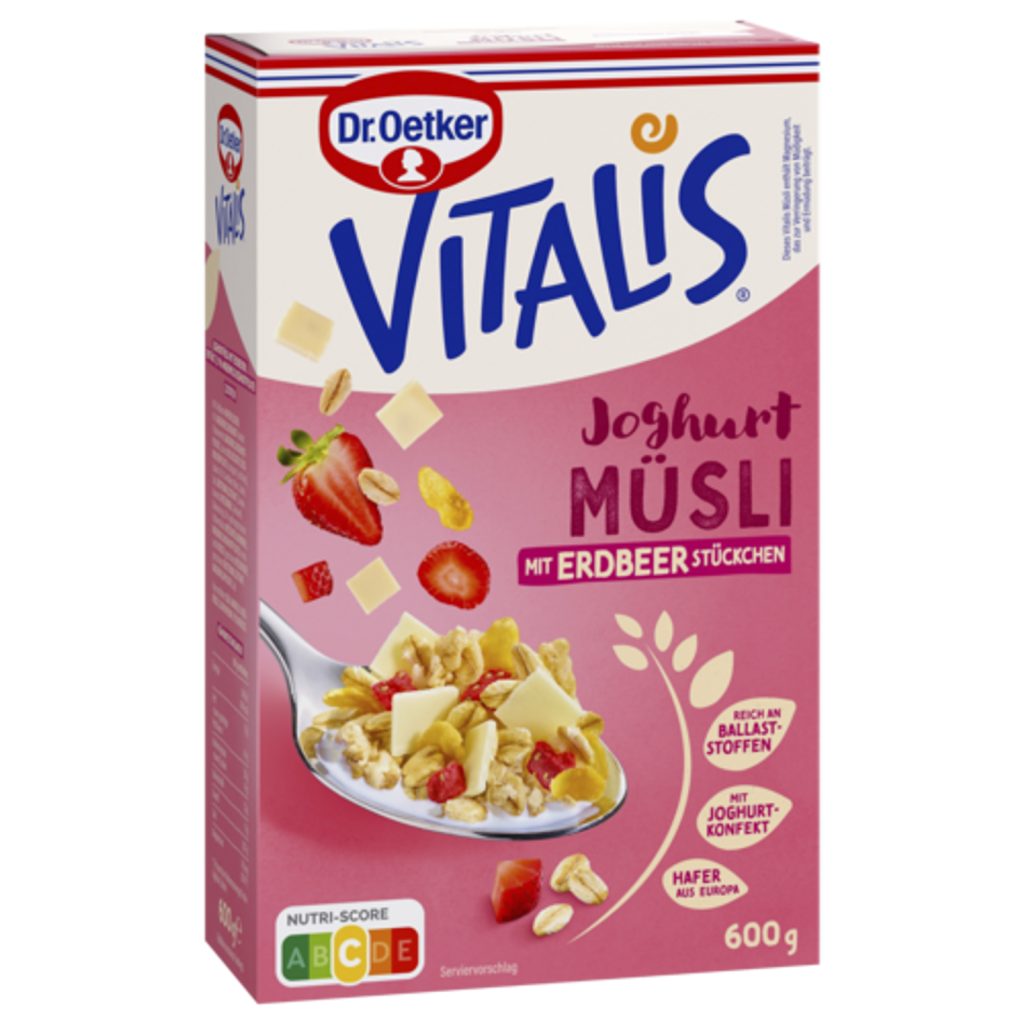 Dr.Oetker Vitalis йогурт мюсли 600g