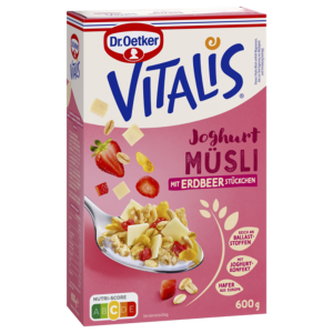 Dr.Oetker Vitalis йогурт мюсли 600g