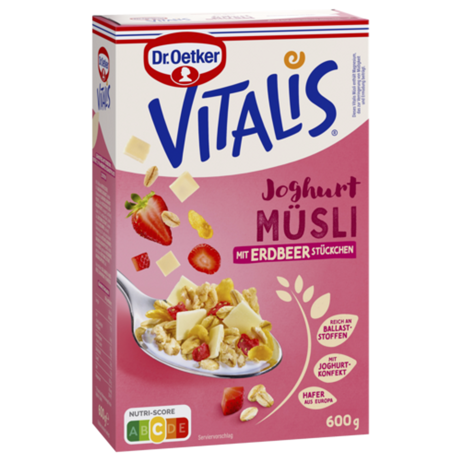 Dr.Oetker Vitalis йогурт мюсли 600g