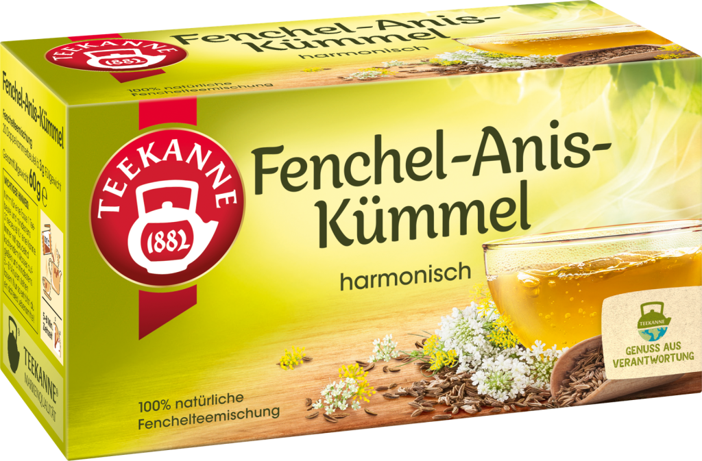 Teekanne Fenchel Anis-Kümmel 20ST 60g
