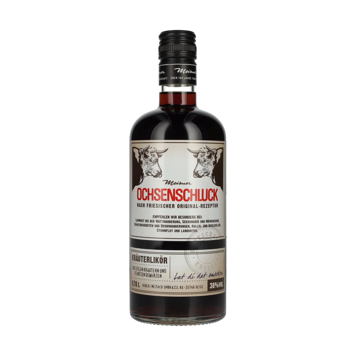 Meisner Ochsenschluck Kräuterlikör 38% 0,7l