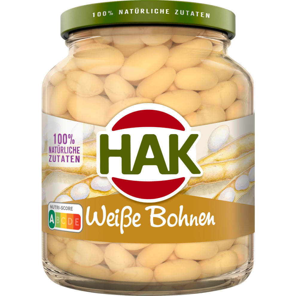 Hak Белый фасоль 360g