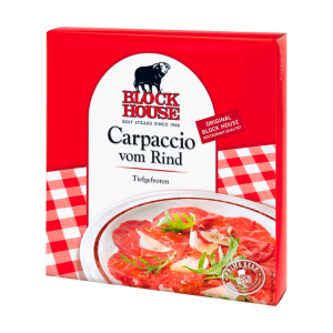 Block House Carpaccio vom Rind 2x80g