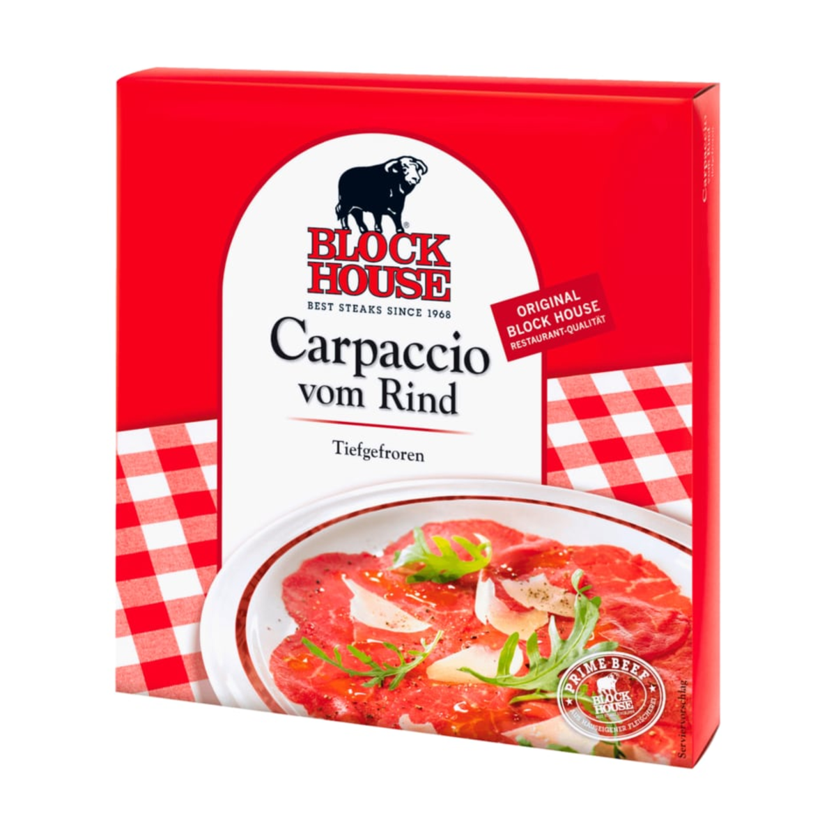 Block House Carpaccio vom Rind 2x80g