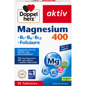Doppelherz Magnesium 400 30Tabletten 38,1g