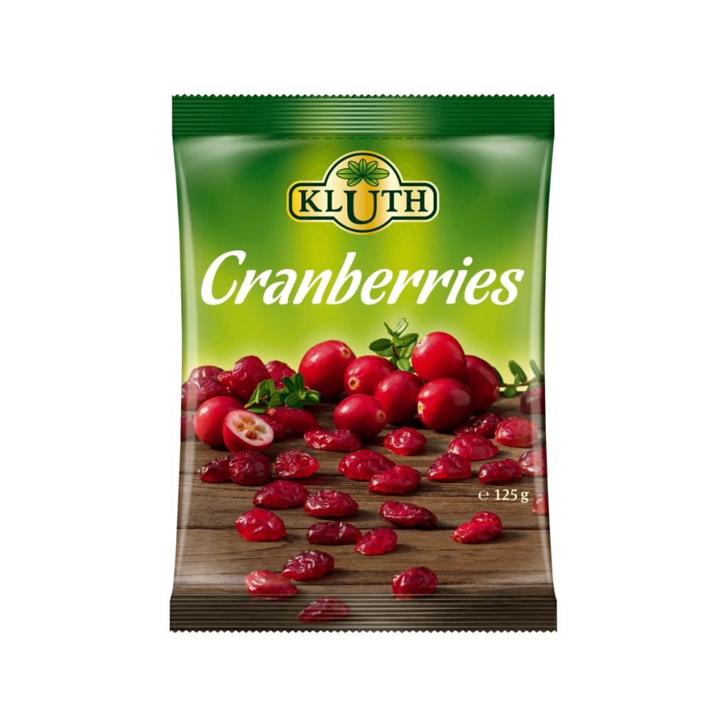 Kluth Cranberries ungeschwefelt 125g
