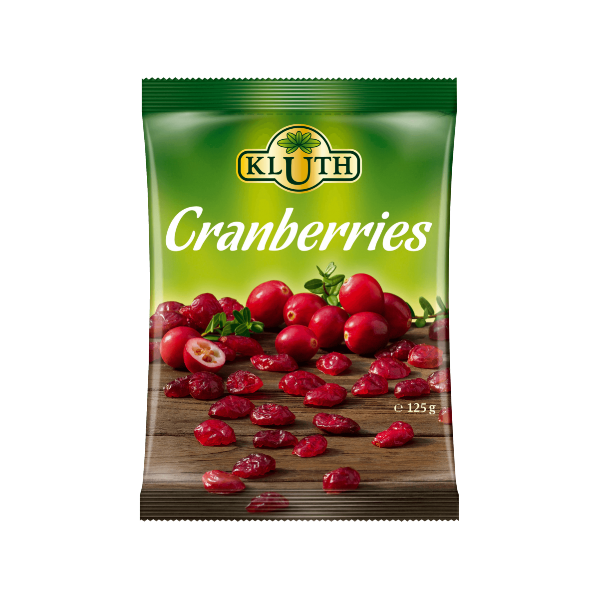 Kluth Cranberries ungeschwefelt 125g