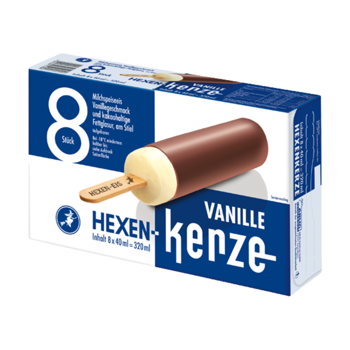 HEXEN-EIS Hexenkerzen Vanille 8x40ml