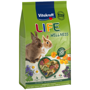 Vitakraft Life Wellness Futter für Zwergkaninchen 600g