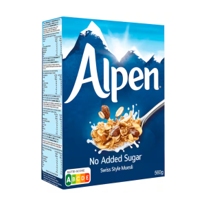 Weetabix Alpen Müsli ohne Zucker 560g